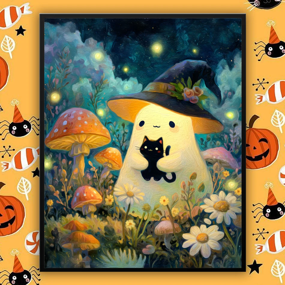 GATYZTORY Painting By Numbers Oil Crafts Supplies Adults Watercolor Ghost Cute Cartoon Illustration Picture Drawing Canvas Kits
GATYZTORY Painting By Numbers Oil Crafts Supplies Adults Watercolor Ghost Cute Cartoon Illustration Picture Drawing Canvas Kits