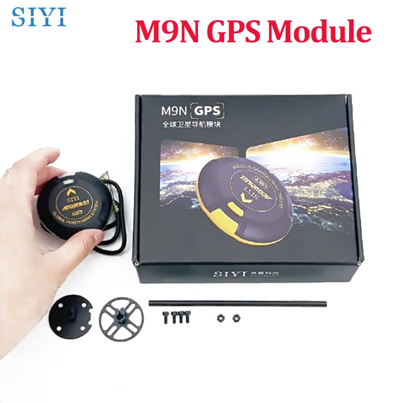 SIYI M9N GPS Module Multi-rotor Aircraft Fixed-wing Model Aircraft Helicopter N7 Drone Flight Control GPS
SIYI M9N GPS Module Multi-rotor Aircraft Fixed-wing Model Aircraft Helicopter N7 Drone Flight Control GPS