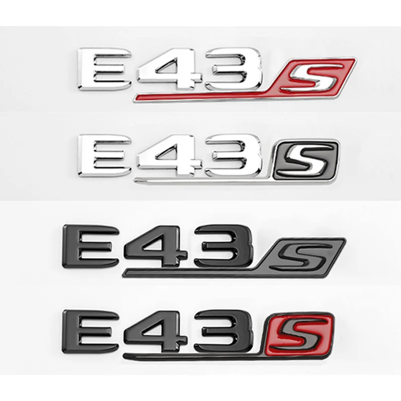 3D ABS Chrome Black Car Rear Trunk Badge Sticker Logo E 43s BITURBO Emblem For Mercedes E43 W213 W212 Accessories
3D ABS Chrome Black Car Rear Trunk Badge Sticker Logo E 43s BITURBO Emblem For Mercedes E43 W213 W212 Accessories
