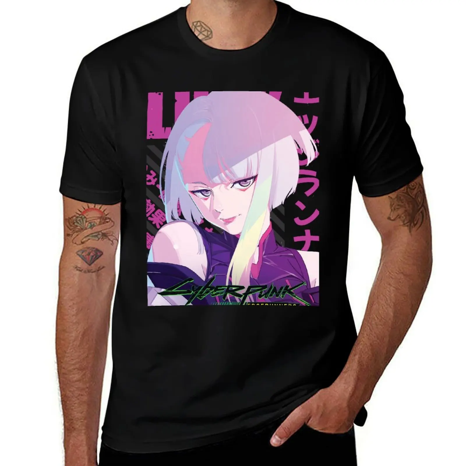 Cyberpunk: Edgerunners - Lucy #07 T-Shirt quick drying blue archive anime stuff men graphic t shirts 
Cyberpunk: Edgerunners - Lucy #07 T-Shirt quick drying blue archive anime stuff men graphic t shirts