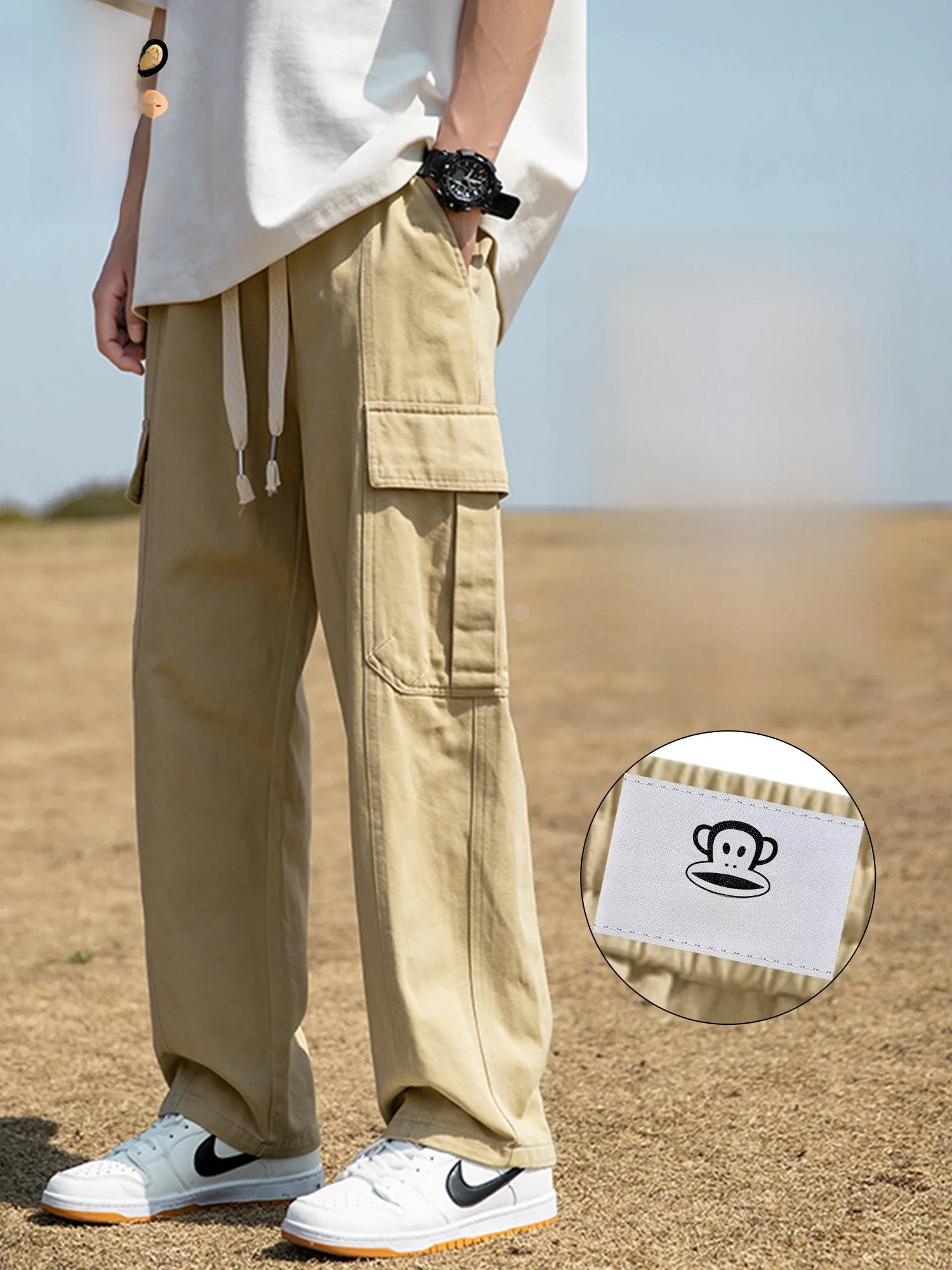 Мужские повседневные брюки Paul Frank American Style: свободные, широкие, прямые, винтажные, для работы, весна-осень, комфортная посадка
Мужские повседневные брюки Paul Frank American Style: свободные, широкие, прямые, винтажные, для работы, весна-осень, комфортная посадка