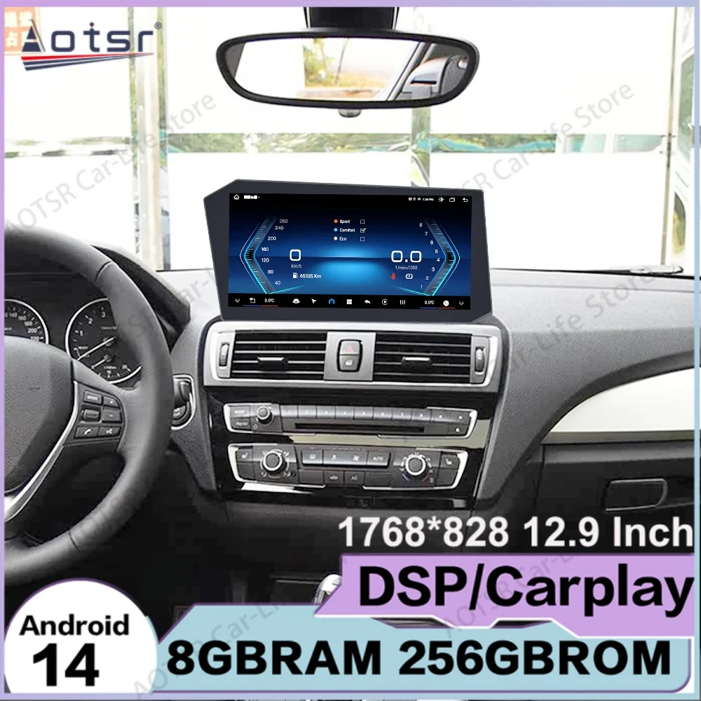 12.9 Car Radio Android 14 For BMW 1 Series 2 Series 2012~2017 GPS Navigation Multimedia Player Stereo Receiver Screen Heat Unit
12.9 Car Radio Android 14 For BMW 1 Series 2 Series 2012~2017 GPS Navigation Multimedia Player Stereo Receiver Screen Heat Unit
