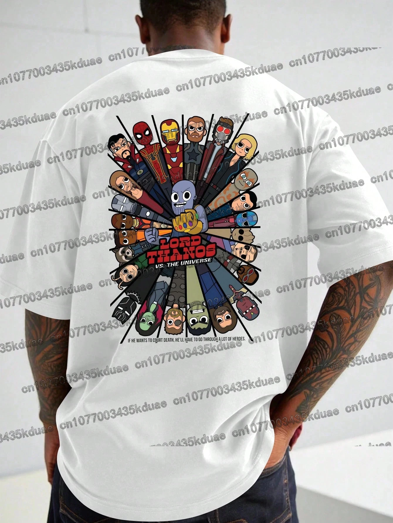 Men's Simple Avengers Group Photo Print Crew Neck Short Sleeve T-Shirt Summer White Women's Men's Clothing Y2k Ladies Clothes
Men's Simple Avengers Group Photo Print Crew Neck Short Sleeve T-Shirt Summer White Women's Men's Clothing Y2k Ladies Clothes