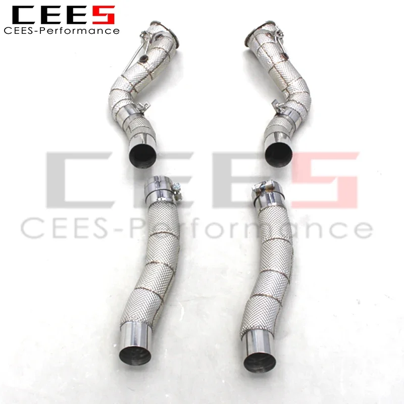 CEES Exhaust Downpipes for Ferrari 812 6.5L V12 2017-2020 Stainless Steel Racing Exhaust Pipe with Heat Shield Auto Accessories
CEES Exhaust Downpipes for Ferrari 812 6.5L V12 2017-2020 Stainless Steel Racing Exhaust Pipe with Heat Shield Auto Accessories