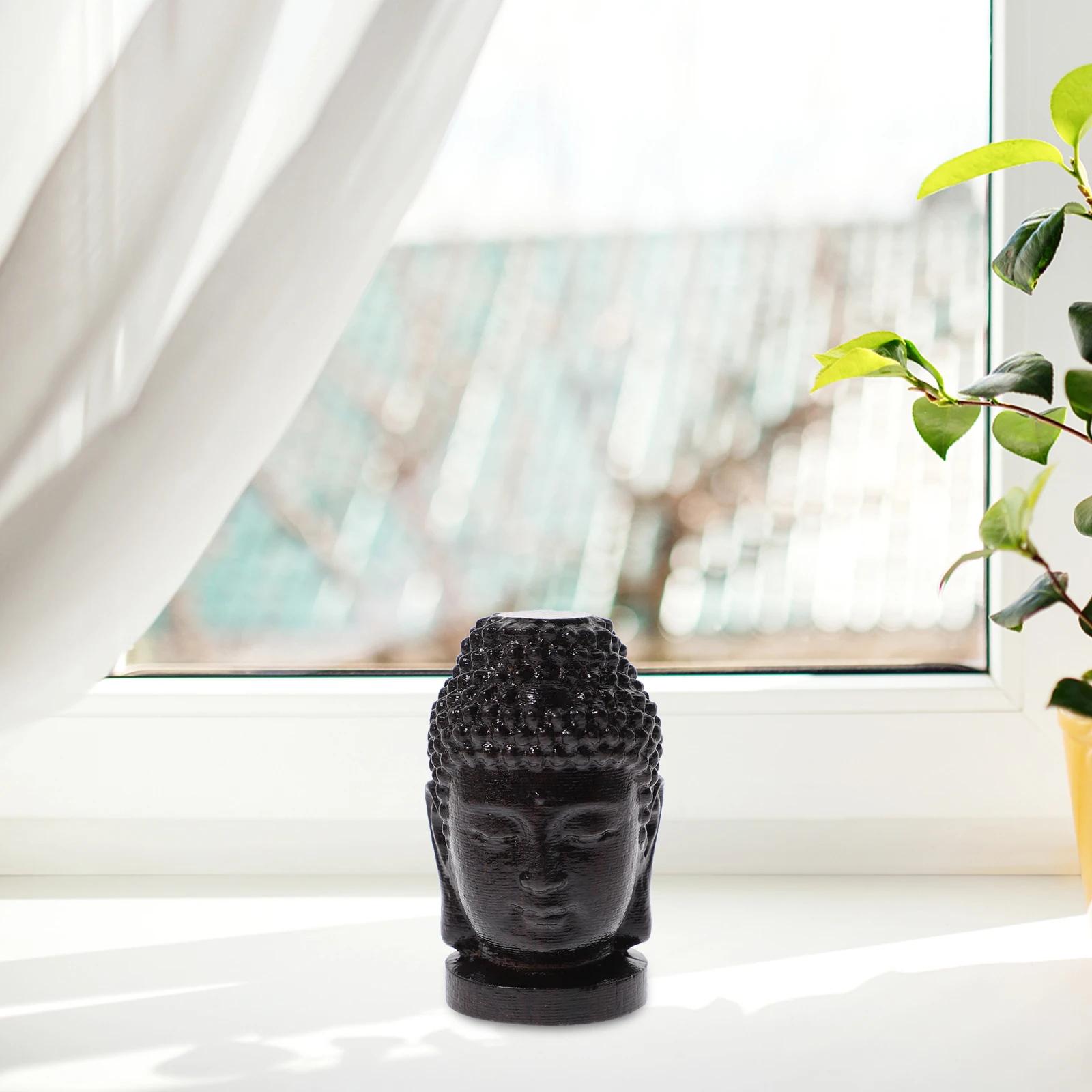 Buddha Head Wood Carving Rosewood Handcrafted Religious Ornament Feng Shui Decor Home Mantle Shelf Meditation Sakyamuni Statue 
Buddha Head Wood Carving Rosewood Handcrafted Religious Ornament Feng Shui Decor Home Mantle Shelf Meditation Sakyamuni Statue