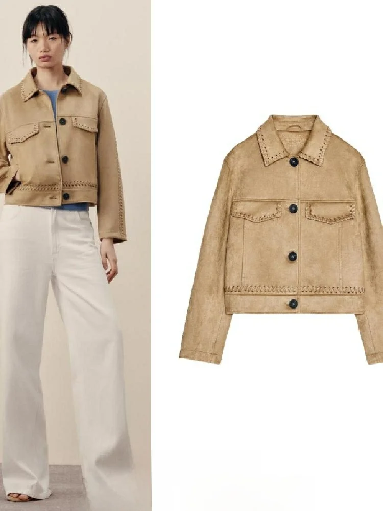 Faionable Casual Knitted Velvet Surface Effect Jaet New Arrival Women's Spring Summer Seasonal Outerwear Long Sve ...
Faionable Casual Knitted Velvet Surface Effect Jaet New Arrival Women's Spring Summer Seasonal Outerwear Long Sve ...