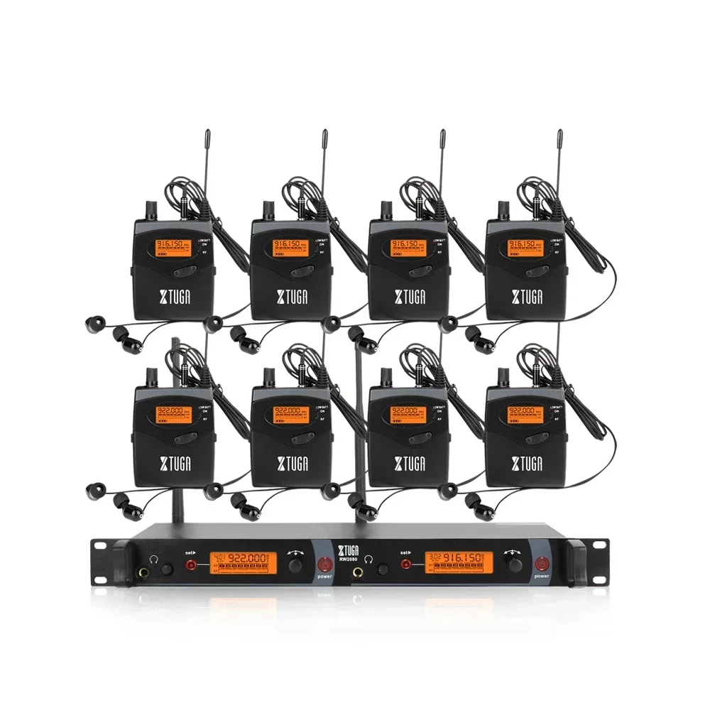 High Quality 8 Receivers In-Ear System With Headset Microphone Wireless For Stage Use
High Quality 8 Receivers In-Ear System With Headset Microphone Wireless For Stage Use