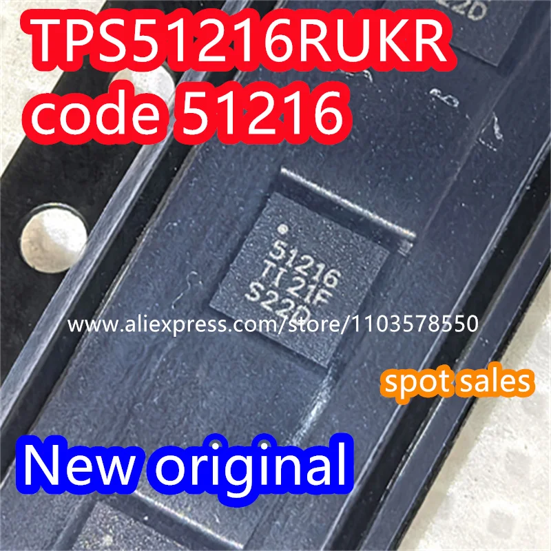 50PCS 100% brand new original TPS51216RUKR TPS51216 package WQFN-20 silk screen 51216 switch regulator IC chip
50PCS 100% brand new original TPS51216RUKR TPS51216 package WQFN-20 silk screen 51216 switch regulator IC chip