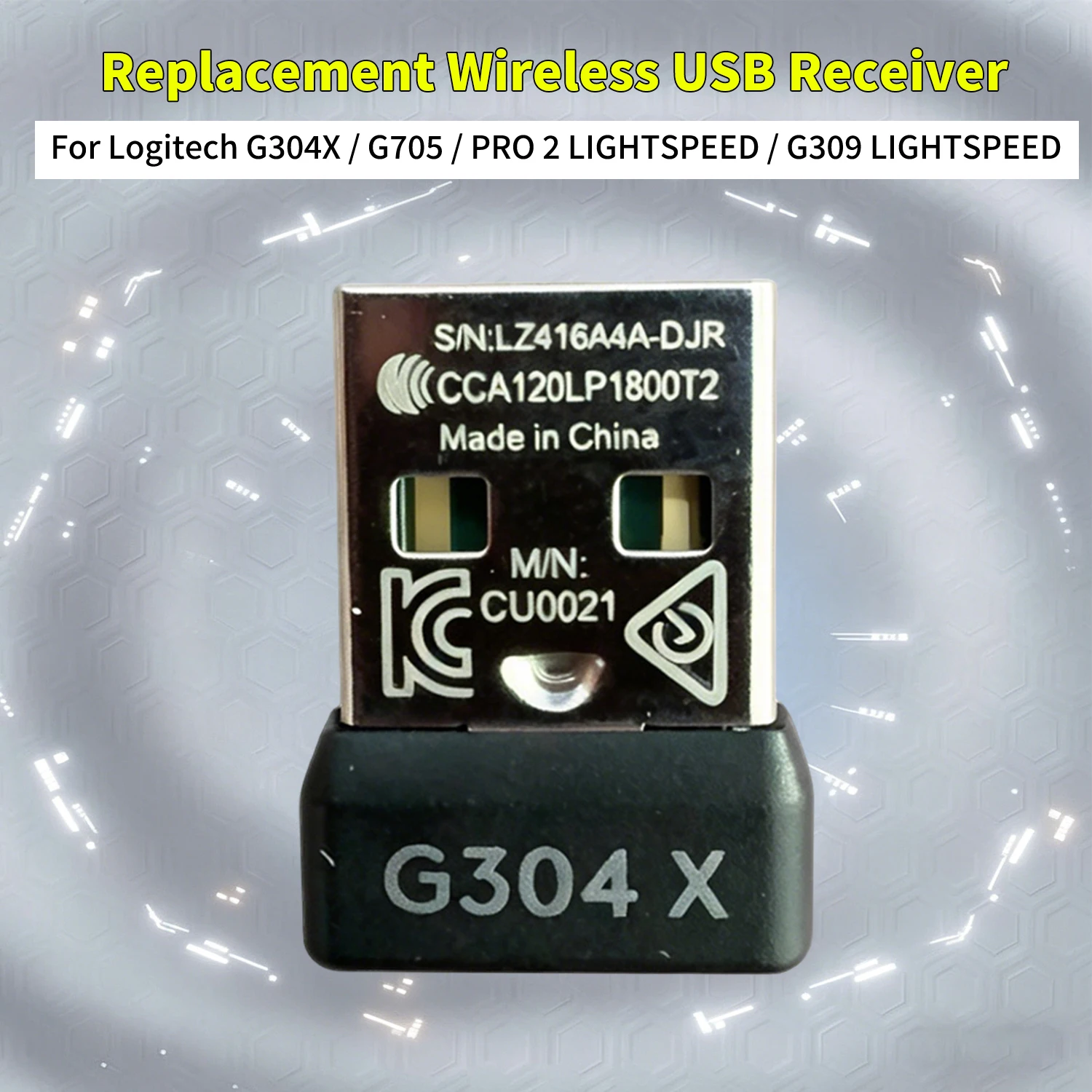 Mini 2.4G USB Receiver Wireless Mouse Adapter Plug and Play For Logitech G304X/G705/PRO 2/G309 Mouse Receiver Replacement Parts
Mini 2.4G USB Receiver Wireless Mouse Adapter Plug and Play For Logitech G304X/G705/PRO 2/G309 Mouse Receiver Replacement Parts