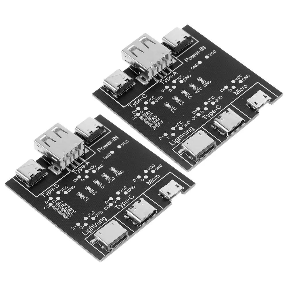 2 Pcs Electrical Tester Electronic Data Cable Testing Tool Multifunction Usb Fast Detection