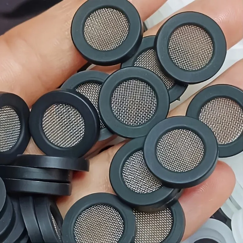 23Pcs 19mm Shower Head Washers with Filter Mesh, Rubber Sealing Gaskets for Faucet & Hose, Improve Water Flow & Anti-Leak
23Pcs 19mm Shower Head Washers with Filter Mesh, Rubber Sealing Gaskets for Faucet & Hose, Improve Water Flow & Anti-Leak