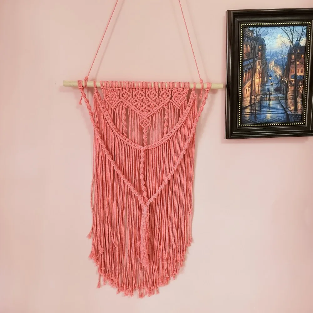 Macrame Wall Hanging Tapestry Various Hand Woven Tapestries Boho Home Decor Rustic Nursery Farmhouse Patio Balcony Decorations
Macrame Wall Hanging Tapestry Various Hand Woven Tapestries Boho Home Decor Rustic Nursery Farmhouse Patio Balcony Decorations