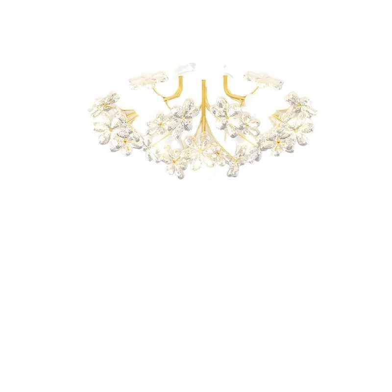 Crystal flower, new, modern, simple, ceiling lamp
Crystal flower, new, modern, simple, ceiling lamp