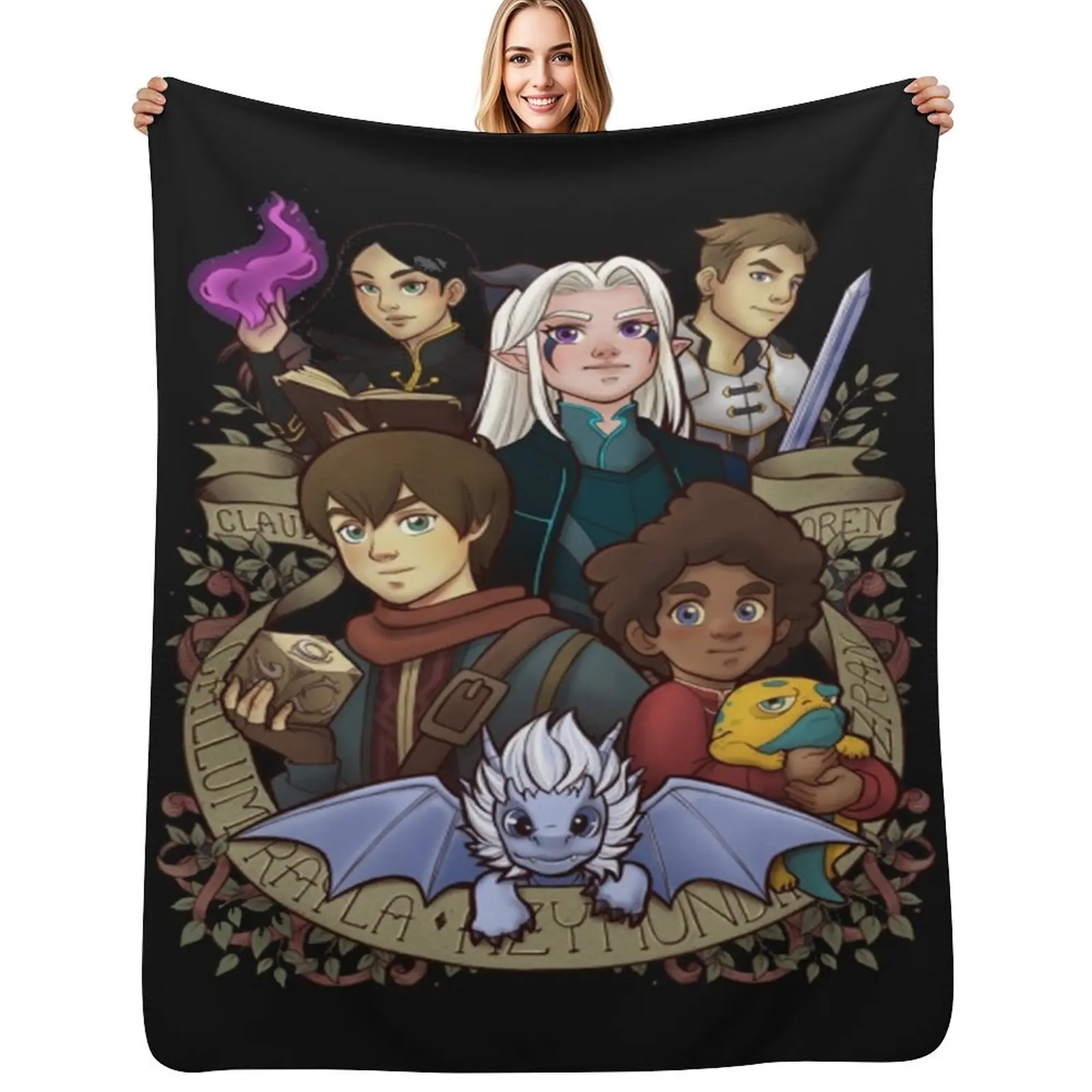 the dragon prince 21 Throw Blanket Warm Designers Plaid on the sofa for sofa Blankets
the dragon prince 21 Throw Blanket Warm Designers Plaid on the sofa for sofa Blankets
