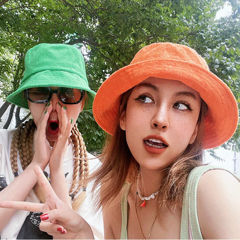 Cotton Bucket Hat for Men and Women, Casual Fisherman Cap, Outdoor Terry Fabric, Beach Vacation, Summer
Cotton Bucket Hat for Men and Women, Casual Fisherman Cap, Outdoor Terry Fabric, Beach Vacation, Summer