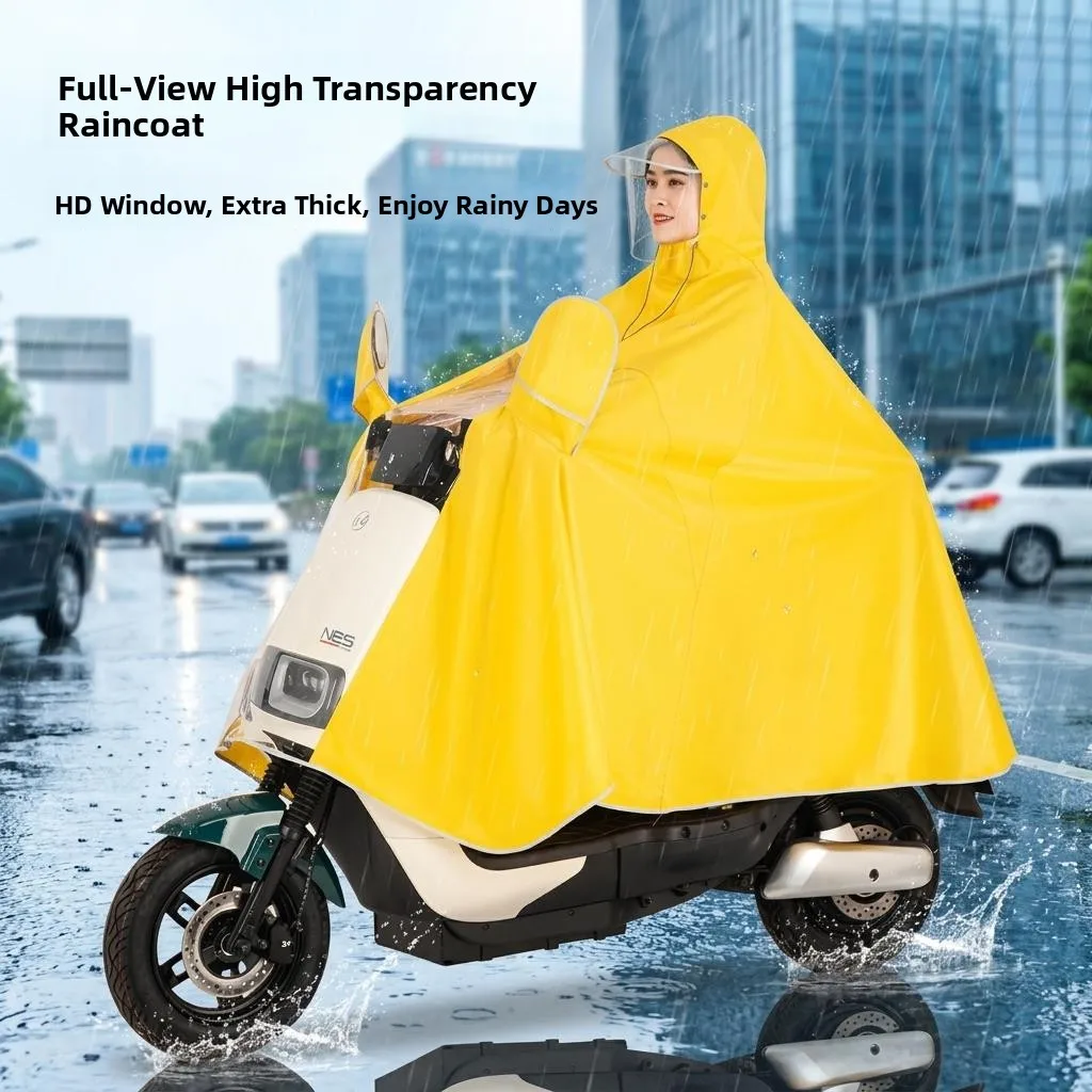 New Large Long Raincoat for Men And Women Vehicle Special Single Double Person Raincoat Waterproof Rain Suit BEAUTISKY
New Large Long Raincoat for Men And Women Vehicle Special Single Double Person Raincoat Waterproof Rain Suit BEAUTISKY