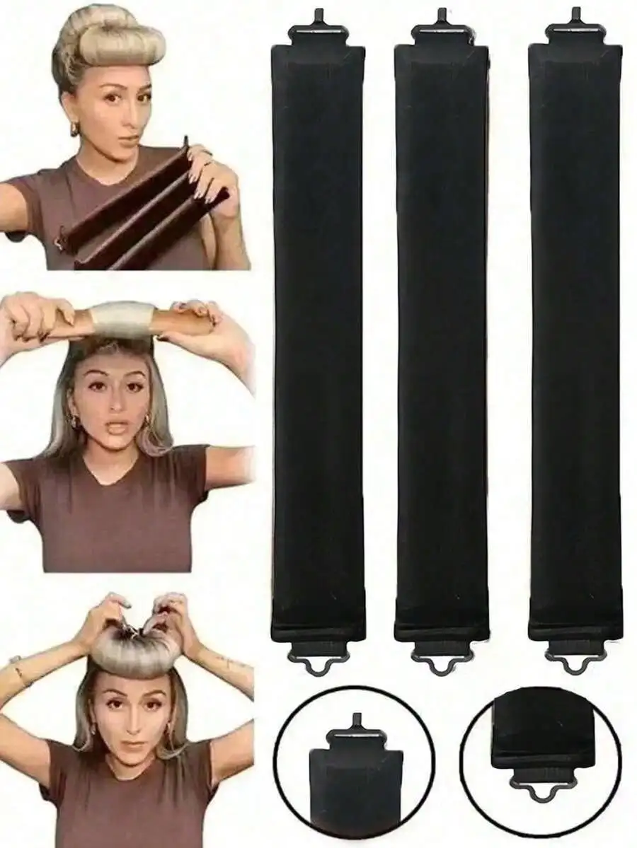 SGIAWETA-3pcs Set: Satin No Heat Hair Curler, Hair Band Curler And Hot Curler, Made Of Soft High-Elasticity Rubber, No Heat Hair Curler ,Hair Styling Tools Hair Accessories-Birthdaygift
SGIAWETA-3pcs Set: Satin No Heat Hair Curler, Hair Band Curler And Hot Curler, Made Of Soft High-Elasticity Rubber, No Heat Hair Curler ,Hair Styling Tools Hair Accessories-Birthdaygift