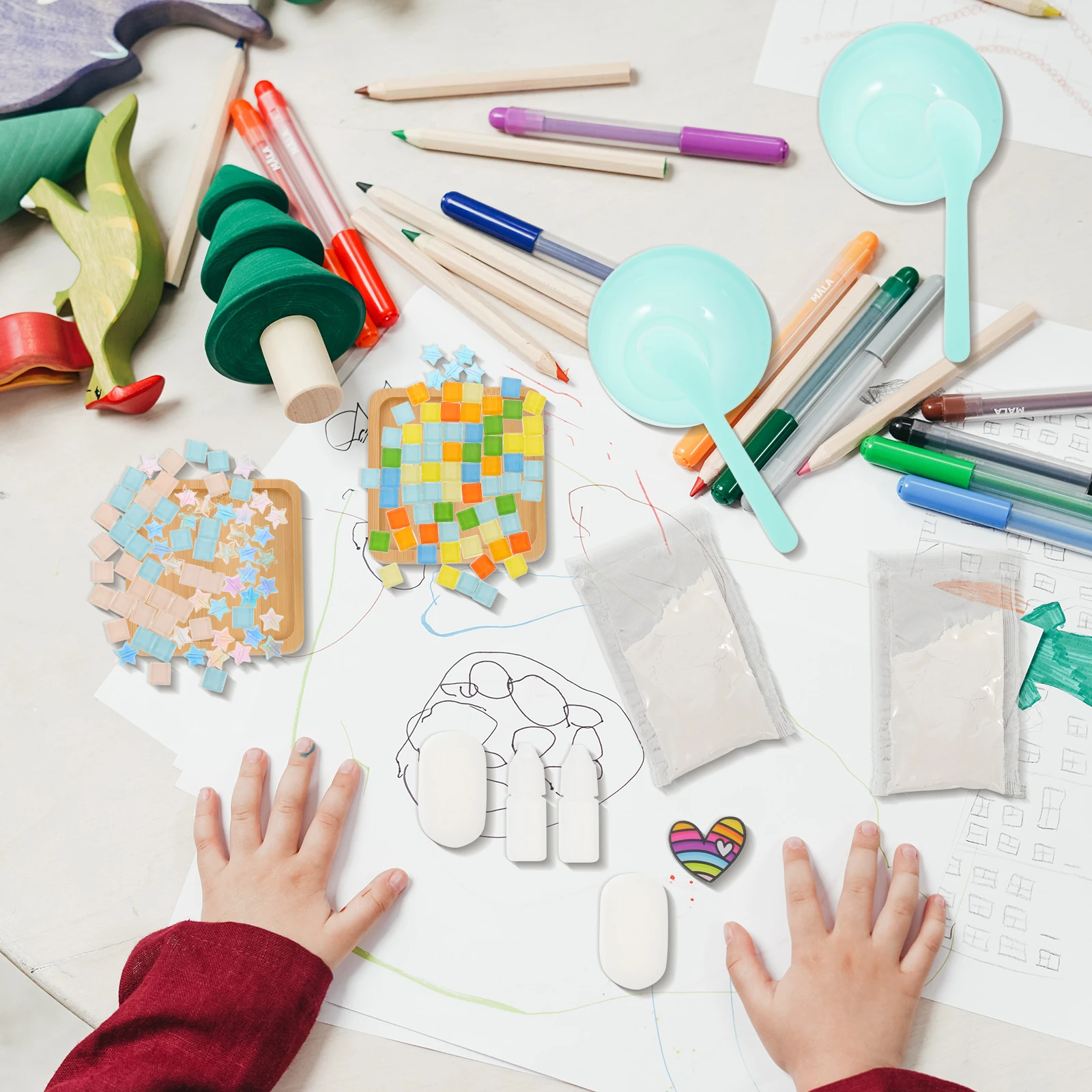 Coaster Making Supplies DIY Kids Craft Heat Insulated Bamboo Cup Mat Coasters Water Hot Tea Coffee Holder Table Protector
Coaster Making Supplies DIY Kids Craft Heat Insulated Bamboo Cup Mat Coasters Water Hot Tea Coffee Holder Table Protector