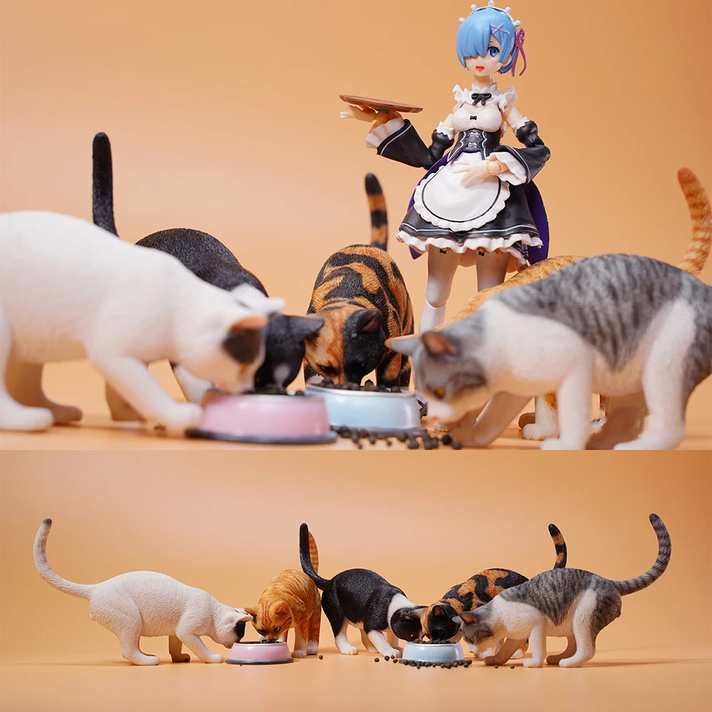 JXK132 1/6 Cats That Eat Cat Food Animal Figure Realistic Decoration Funny Kids Gift Toy for 12'' Soldier Action Figure Model
JXK132 1/6 Cats That Eat Cat Food Animal Figure Realistic Decoration Funny Kids Gift Toy for 12'' Soldier Action Figure Model
