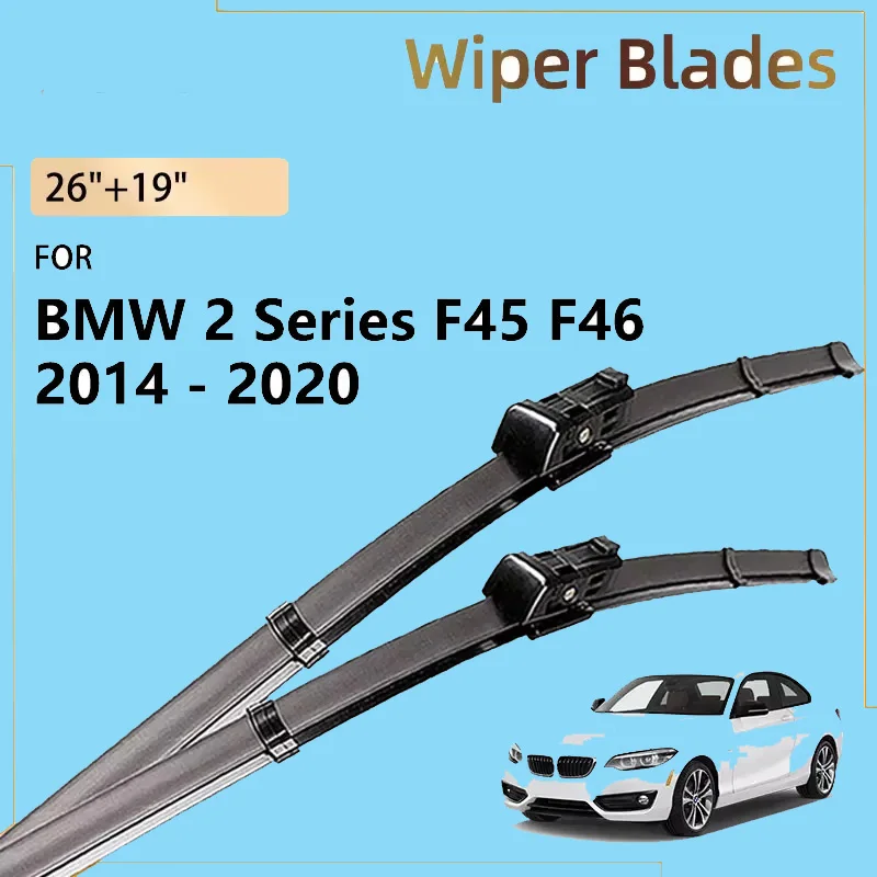 Front Wiper Blades For BMW 2 Series F45 F46 2014 - 2020 216i 218i 220i 225i 216d 218d 220d Accessories Windshield Window Brushes
Front Wiper Blades For BMW 2 Series F45 F46 2014 - 2020 216i 218i 220i 225i 216d 218d 220d Accessories Windshield Window Brushes