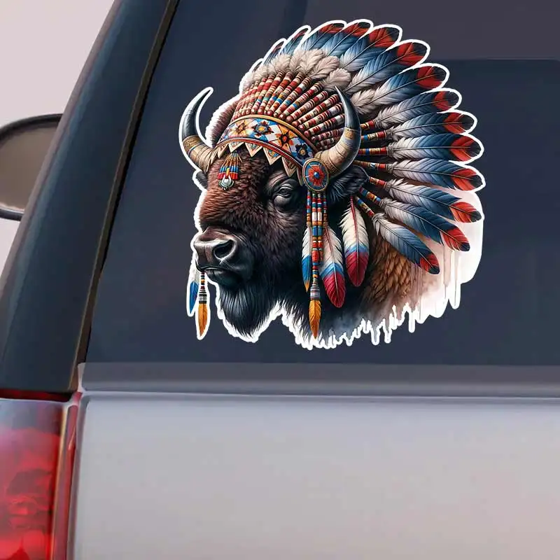 Tribal Bison Car Stickers Decal Vinyl Detachable Waterproof Outdoor Car Bumper Window Notebook Computer Decoration Y385
Tribal Bison Car Stickers Decal Vinyl Detachable Waterproof Outdoor Car Bumper Window Notebook Computer Decoration Y385