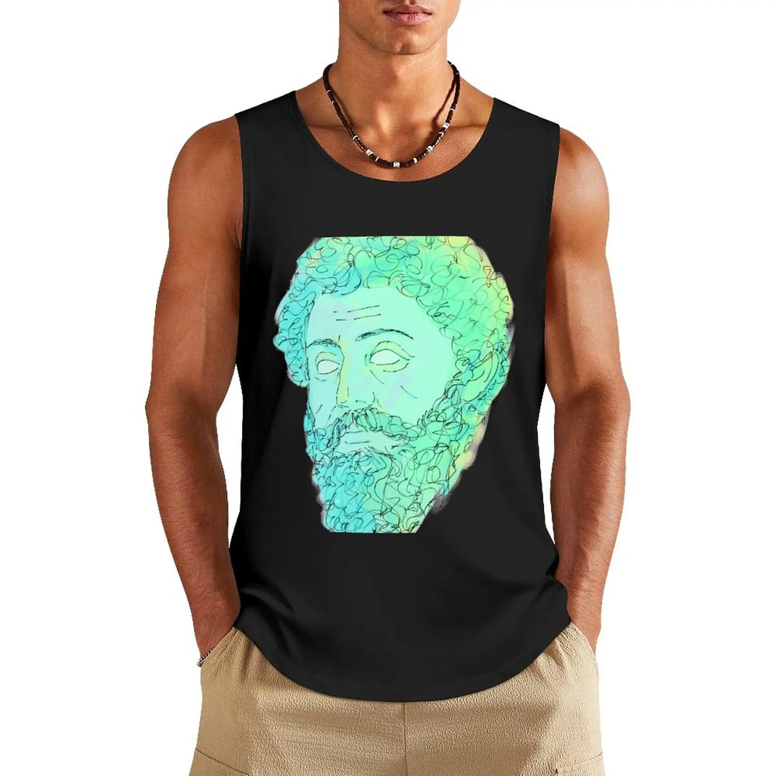 Marcus Aurelius Tank Top bodybuilding for men man vest t-shirts for men Gym clothes
Marcus Aurelius Tank Top bodybuilding for men man vest t-shirts for men Gym clothes
