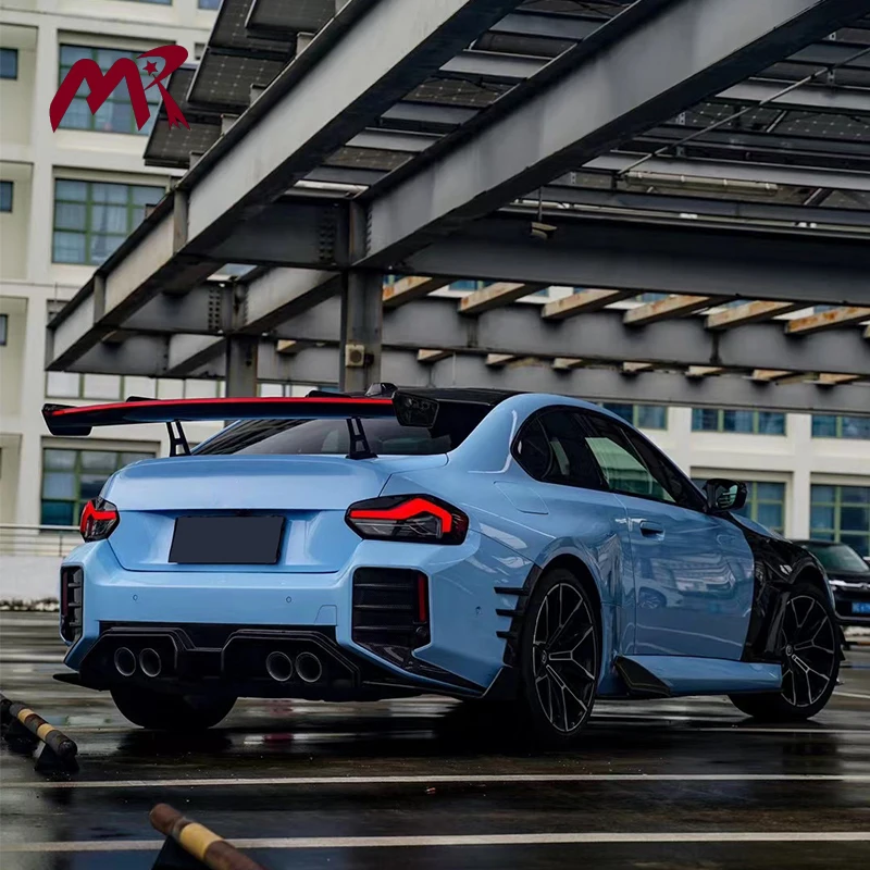 For BMW M2 G87 G42 218i 220i 220d 230i coupe 2023-2025 100% carbon fiber AD type rear spoiler smooth black body kit rear wing
For BMW M2 G87 G42 218i 220i 220d 230i coupe 2023-2025 100% carbon fiber AD type rear spoiler smooth black body kit rear wing