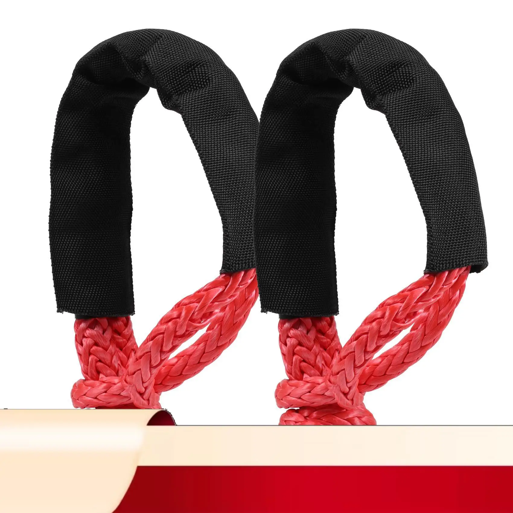 2X Soft Shackle Rope Synthetic Tow Recovery Strap 38,000Lbs WLL Auto Parts Tow Rope Synthetic Fiber-N32R
2X Soft Shackle Rope Synthetic Tow Recovery Strap 38,000Lbs WLL Auto Parts Tow Rope Synthetic Fiber-N32R