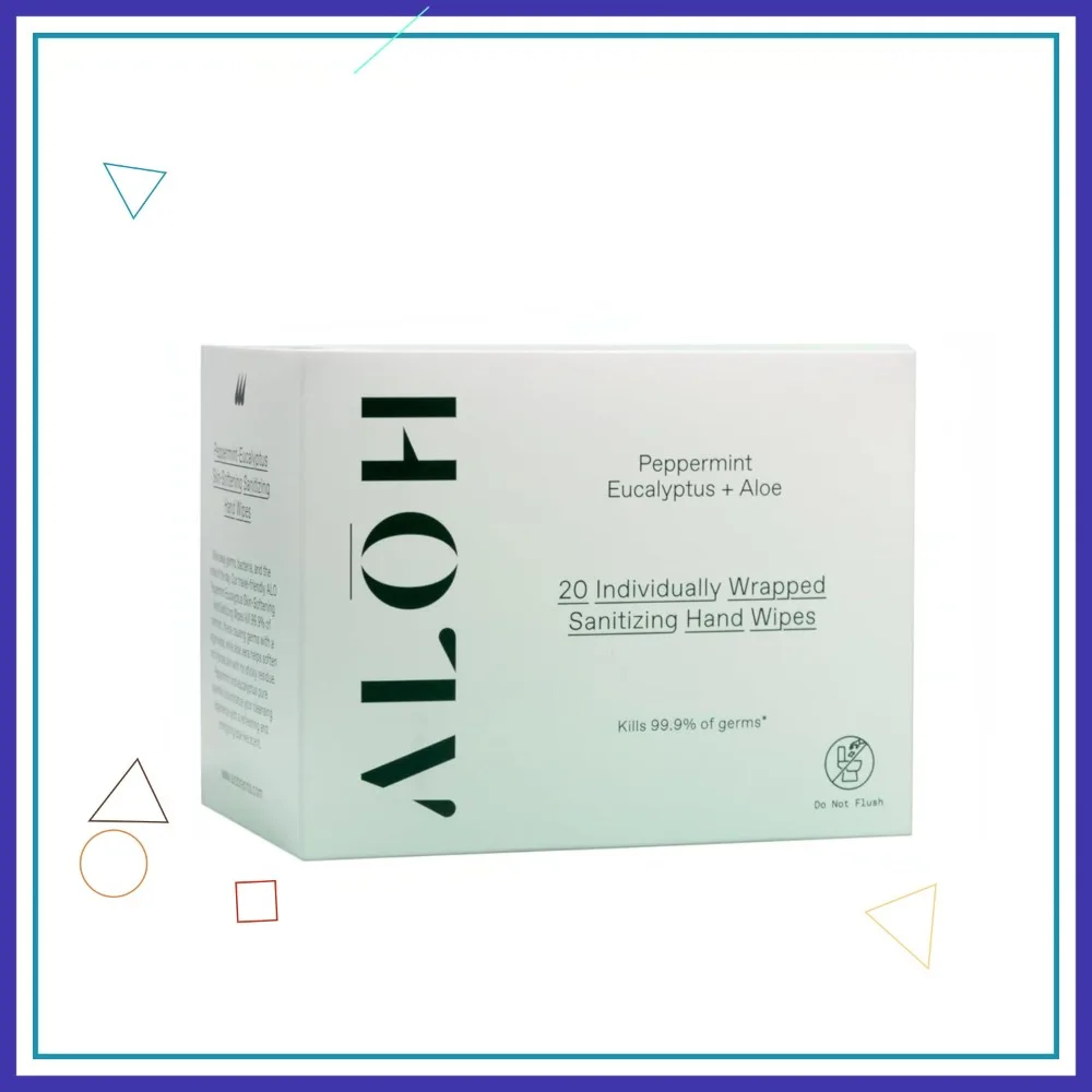 Softening Hand Wipes - Peppermint Eucalyptus Aloe, 20 Individually Wrapped
Softening Hand Wipes - Peppermint Eucalyptus Aloe, 20 Individually Wrapped
