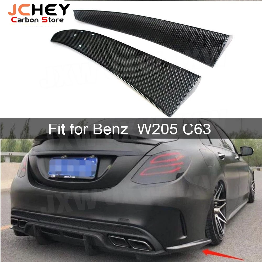 JCHEY 2pcs Carbon Fiber Rear Bumper Side Canards Splitters Spoiler for Benz C Class W205 C63 For AMG C180 C200 C260 4 Door 15-22
JCHEY 2pcs Carbon Fiber Rear Bumper Side Canards Splitters Spoiler for Benz C Class W205 C63 For AMG C180 C200 C260 4 Door 15-22
