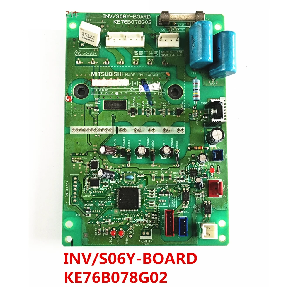 Original Motherboard Control Board PUHY-HP200YHMC-A INV/S06Y-BOARD KE76B078G02 For Mitsubishi Air Conditioner
Original Motherboard Control Board PUHY-HP200YHMC-A INV/S06Y-BOARD KE76B078G02 For Mitsubishi Air Conditioner