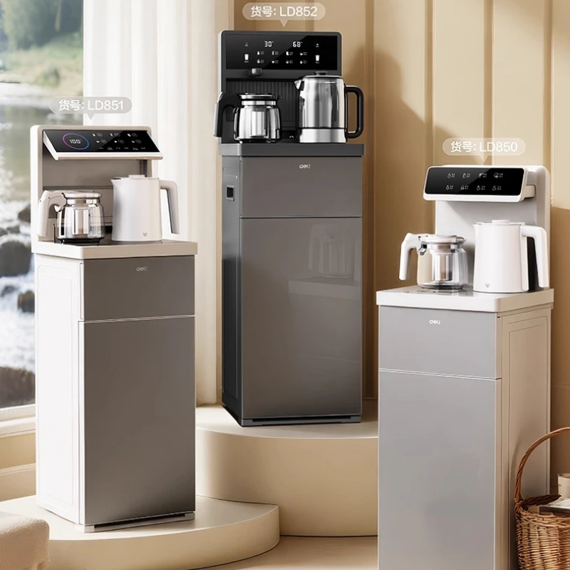 DELI Automatic Hot & Cold Tea Bar Smart Multi function Vertical Bottom Loading Water Dispenser for Home Use
DELI Automatic Hot & Cold Tea Bar Smart Multi function Vertical Bottom Loading Water Dispenser for Home Use