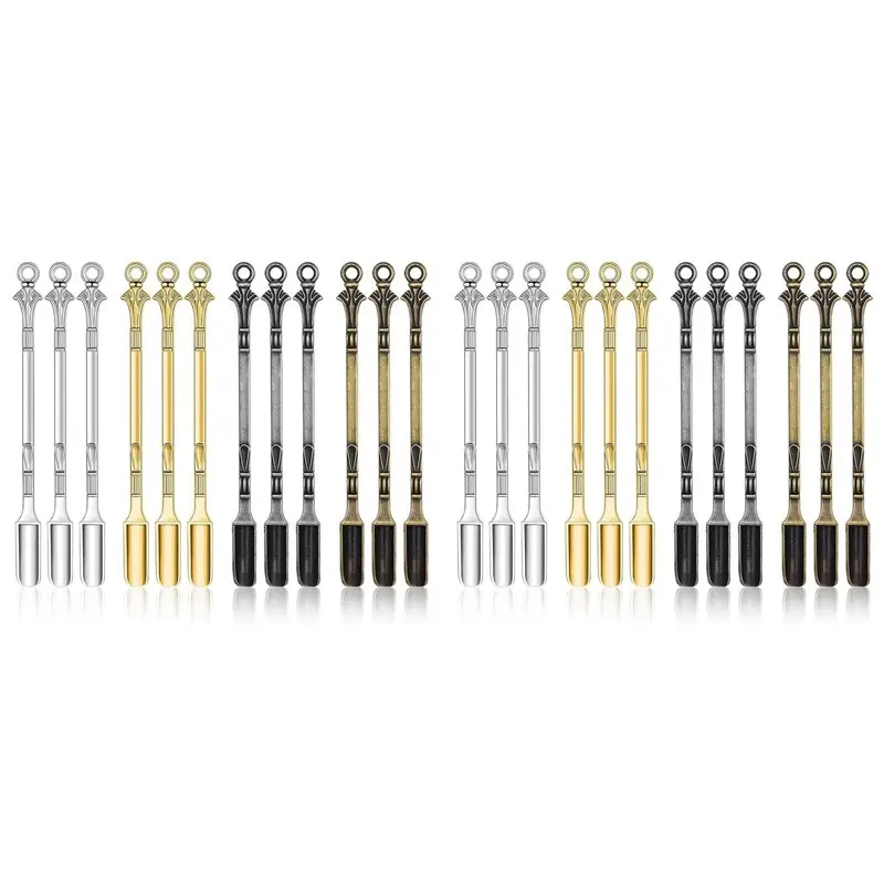 ABWP-24 Pcs Mini Spoons Set, 4 Colors Mini Spoons For DIY Jewelry Making,Small Spoon Mini For Home, Kitchen, Restaurant
ABWP-24 Pcs Mini Spoons Set, 4 Colors Mini Spoons For DIY Jewelry Making,Small Spoon Mini For Home, Kitchen, Restaurant