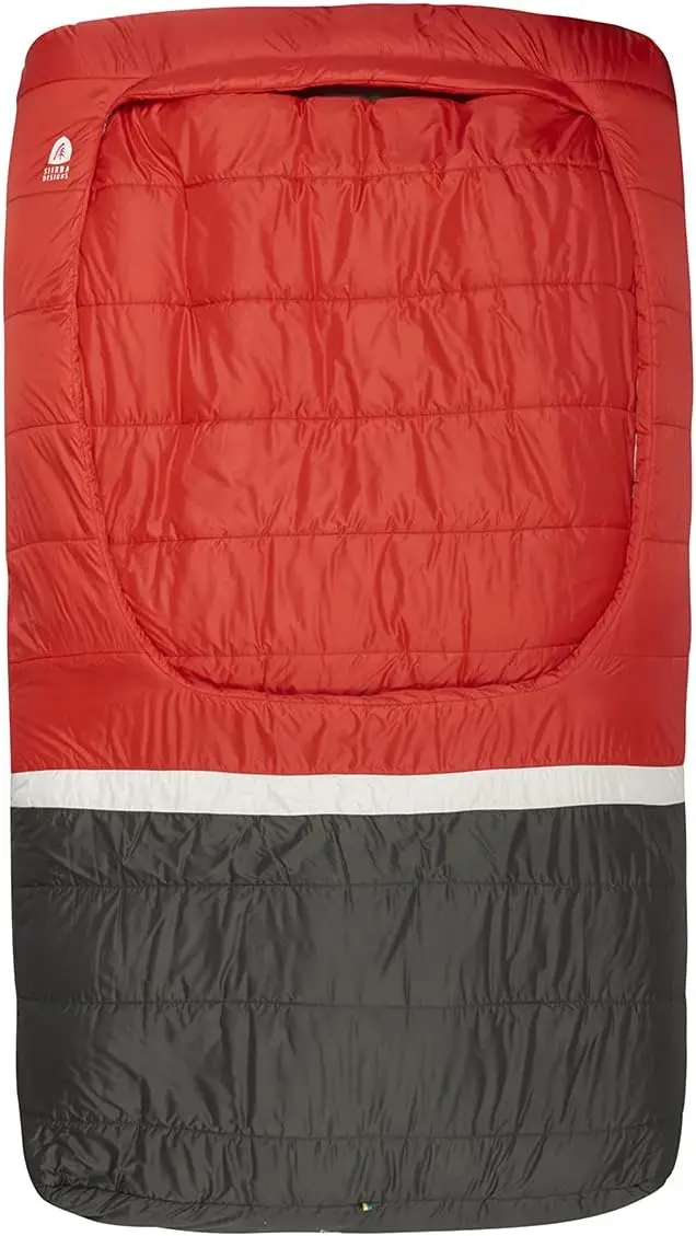 Zip-less synthetic 20 degree sleeping bag for car camping, festivals, etc. Double sleeping bag for couples
Zip-less synthetic 20 degree sleeping bag for car camping, festivals, etc. Double sleeping bag for couples