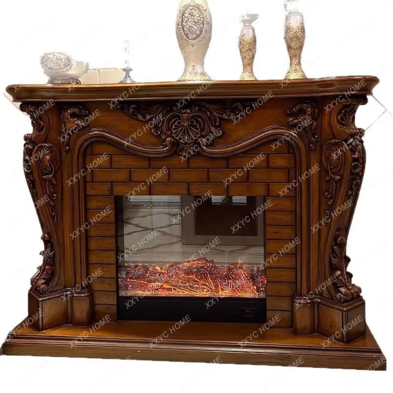 L fireplace decoration solid wood ivory fireplace TV cabinet heating core
L fireplace decoration solid wood ivory fireplace TV cabinet heating core