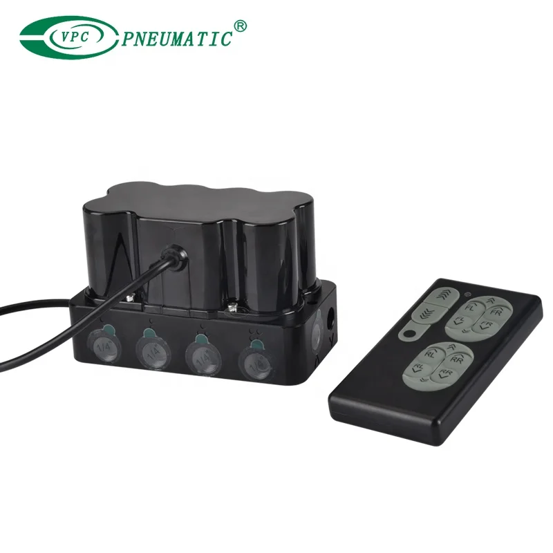 Accuair VUW4 NPT3/8 4-Corner Air Ride Suspension Valve with Wireless Controller Remote Controller
Accuair VUW4 NPT3/8 4-Corner Air Ride Suspension Valve with Wireless Controller Remote Controller