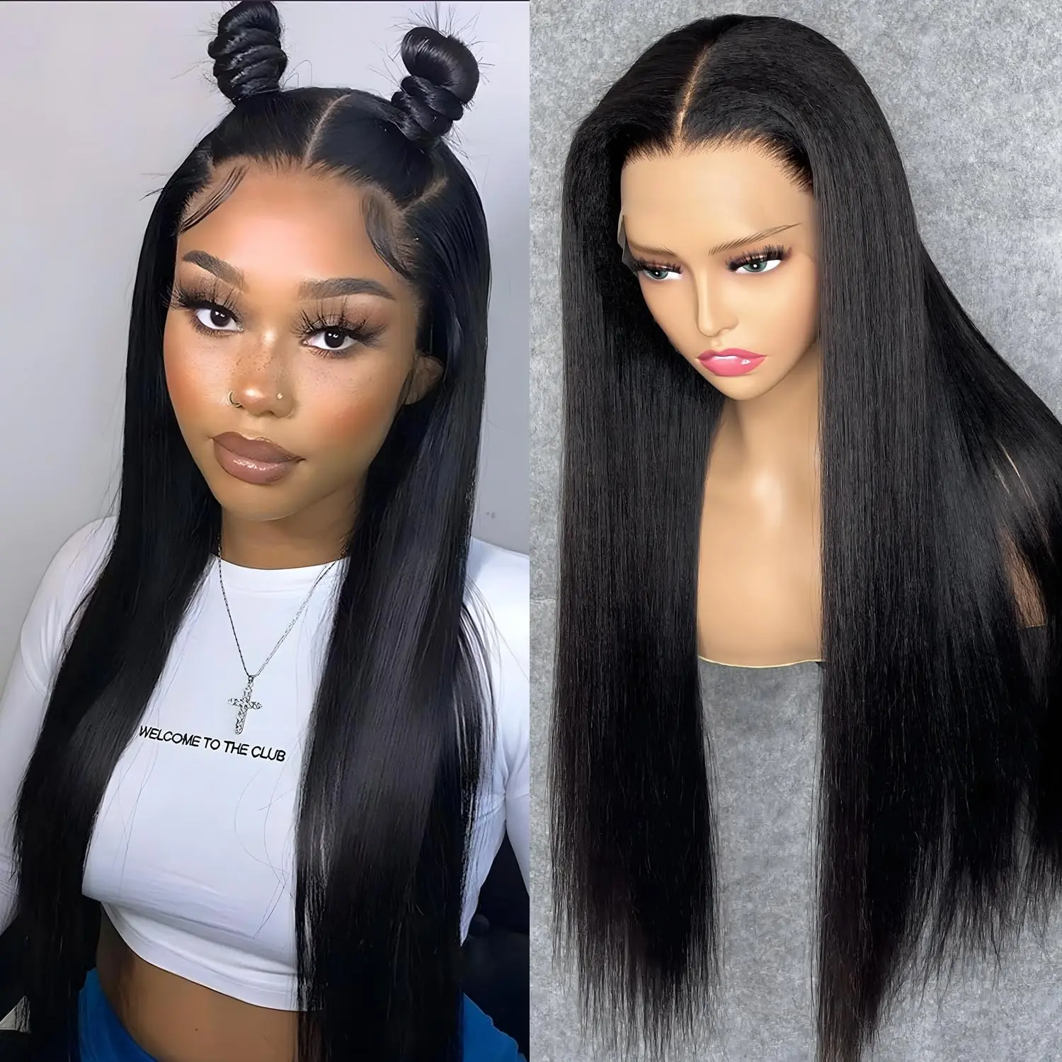 13x6 13x4 HD Lace Frontal Wig 30 32 34 36 38 Inch Bone Straight Lace Front Wigs Human Hair Human Hair Lace Frontal Wigs
13x6 13x4 HD Lace Frontal Wig 30 32 34 36 38 Inch Bone Straight Lace Front Wigs Human Hair Human Hair Lace Frontal Wigs