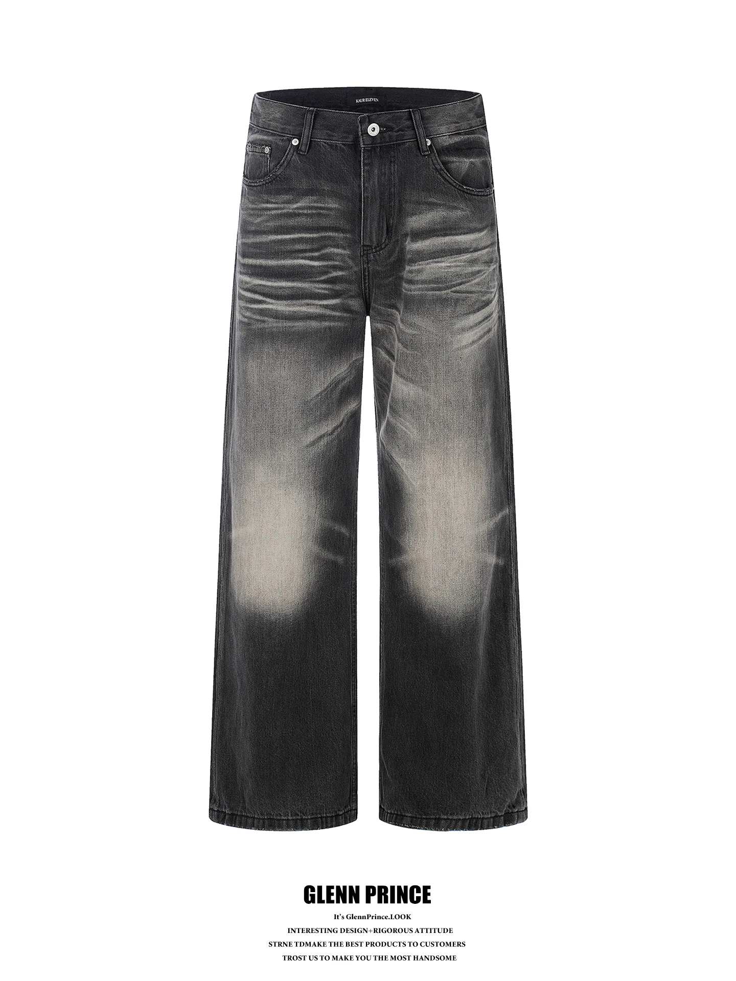 Black Washed Vintage Straight Leg Jeans Men's Stylish Versatile Cleanfit Cotton Denim Casual Straight Tube Long Pants
Black Washed Vintage Straight Leg Jeans Men's Stylish Versatile Cleanfit Cotton Denim Casual Straight Tube Long Pants