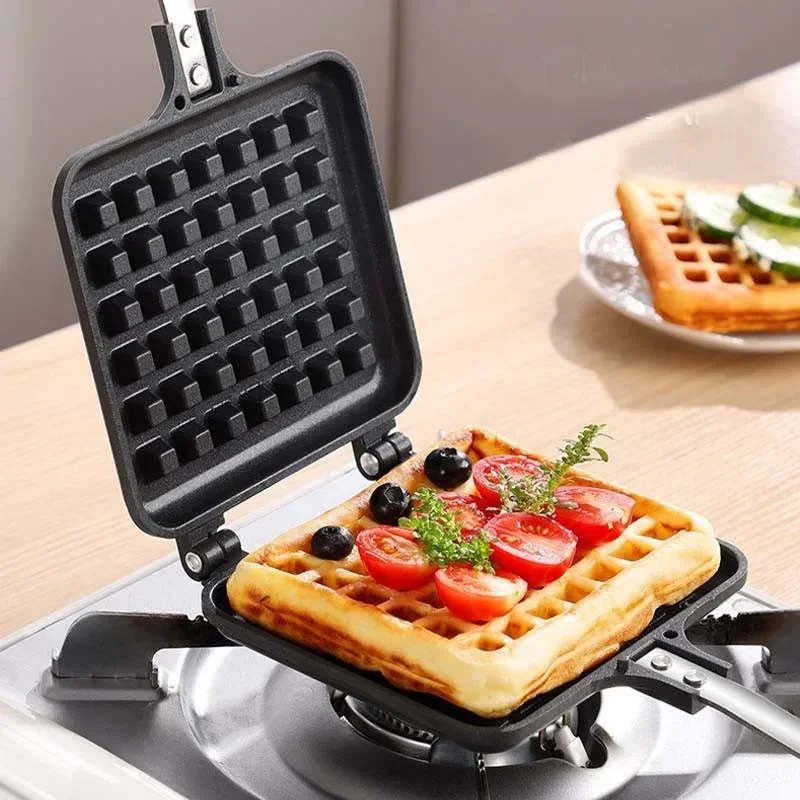 Household Non-Stick DIY Cakes Molds Square Waffles Maker Moulds Breakfast Machine Kitchen Gas Baking Tray Muffin Cake Mold
Household Non-Stick DIY Cakes Molds Square Waffles Maker Moulds Breakfast Machine Kitchen Gas Baking Tray Muffin Cake Mold