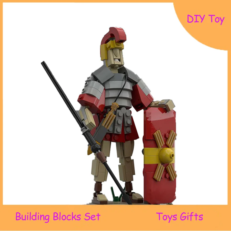 MOC Roman Legion Soldier Building Block Set Action Figure Assemble model Constructor Bricks Toys Gifts
MOC Roman Legion Soldier Building Block Set Action Figure Assemble model Constructor Bricks Toys Gifts