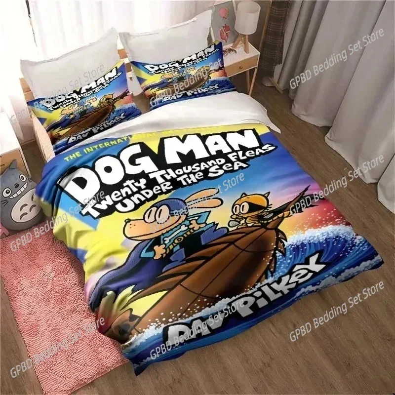 Luxury New 3D Print DOG MAN Cute Cartoon Pattern Bedding Set Duvet Cover Set Single Double Bed King Size Bed Set Bedroom Anime
Luxury New 3D Print DOG MAN Cute Cartoon Pattern Bedding Set Duvet Cover Set Single Double Bed King Size Bed Set Bedroom Anime