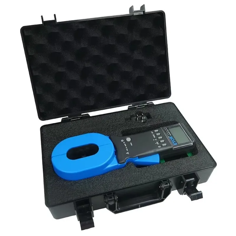 ETCR2200-0.010-1500ohm/0.000mA-40.0A Clamp on Earth Resistance Tester/Meter,earth Ground Tester,earth Leakage Current Tester
ETCR2200-0.010-1500ohm/0.000mA-40.0A Clamp on Earth Resistance Tester/Meter,earth Ground Tester,earth Leakage Current Tester