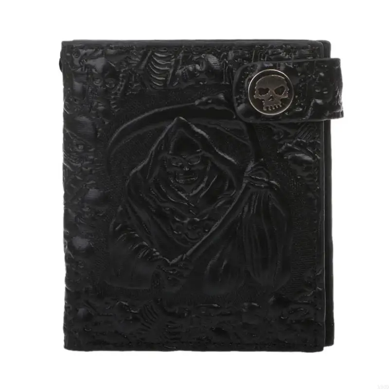 X90D Vintage Skull Leather Wallet With Anti Theft Chain Men Bifold Credit Card Ho
X90D Vintage Skull Leather Wallet With Anti Theft Chain Men Bifold Credit Card Ho