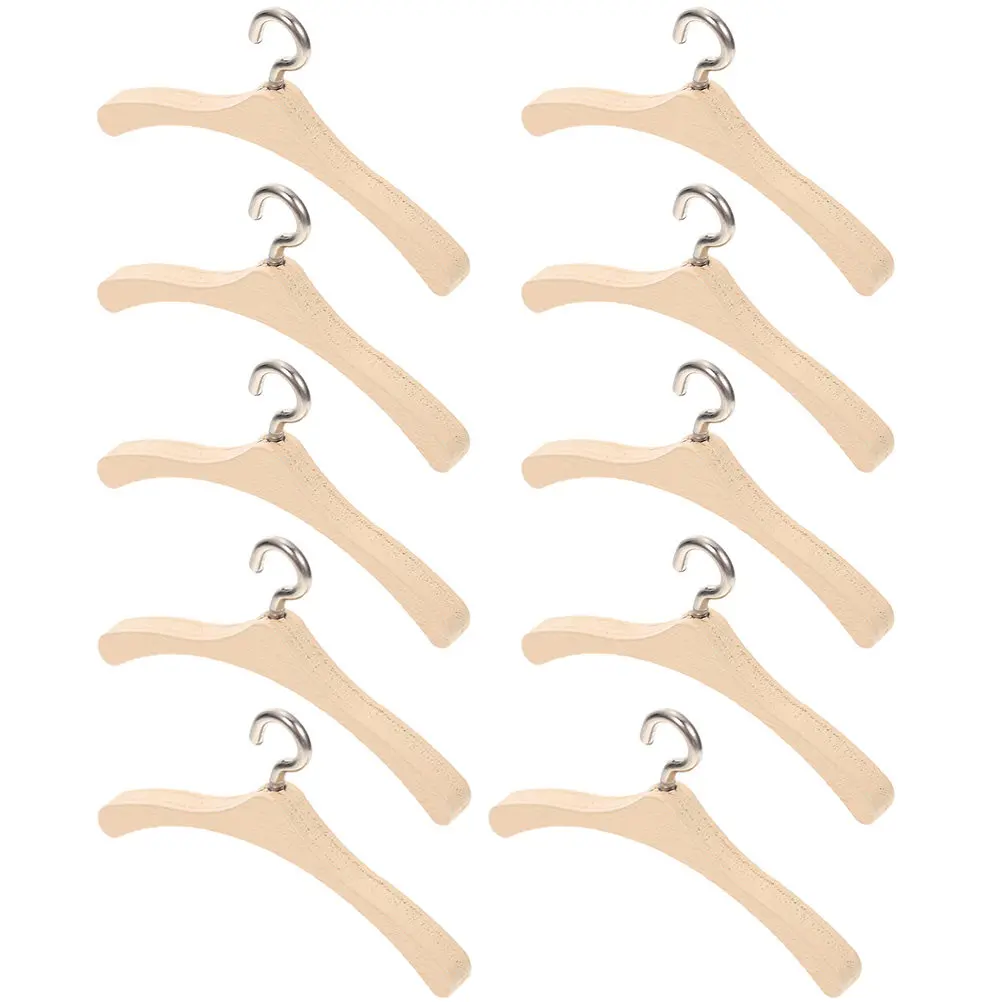 10Pcs Wooden Miniature Clothes Hangers Small Closet Accessory Micro Landscape Decor Kids Pretend Play Small Clothes Hangers
10Pcs Wooden Miniature Clothes Hangers Small Closet Accessory Micro Landscape Decor Kids Pretend Play Small Clothes Hangers