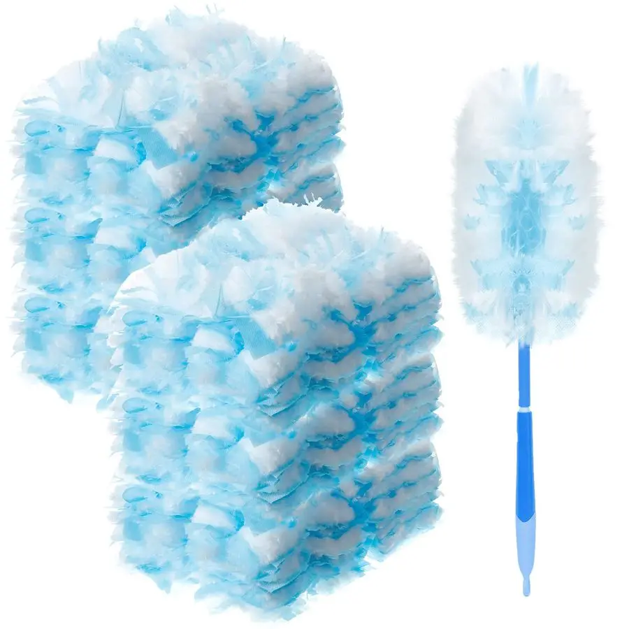 300 Pcs Duster Refills Compatible with Swiffer Dusters Bulk Disposable Replacement Thickened with 1 Handle Heavy Duty for Cleani
300 Pcs Duster Refills Compatible with Swiffer Dusters Bulk Disposable Replacement Thickened with 1 Handle Heavy Duty for Cleani