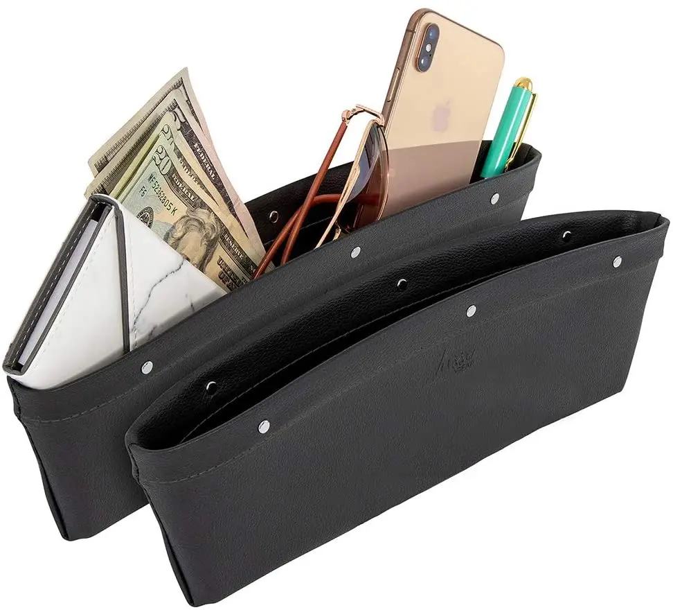 Car Seat Gap Organizer - Universal Storage Pockets Adjust, 2 Set Car Seat Crevice Storage Box, Helps Reduce Distracted Driving
Car Seat Gap Organizer - Universal Storage Pockets Adjust, 2 Set Car Seat Crevice Storage Box, Helps Reduce Distracted Driving