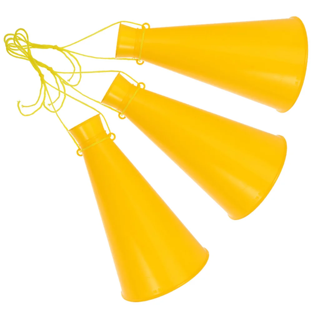 3 Pcs Cheering Horn Megaphones Party Prop Plastic Horns Noise Makers Game Toys Trumpet
3 Pcs Cheering Horn Megaphones Party Prop Plastic Horns Noise Makers Game Toys Trumpet