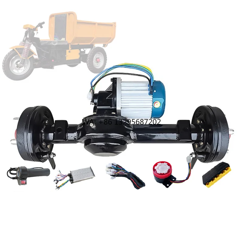 Комплект для переоборудования: 120 см, 1500 Вт, 48 В, задний мотор-редуктор, контроллер, механический барабанный тормоз, приводной вал в сборе для электрического грузового трицикла
Комплект для переоборудования: 120 см, 1500 Вт, 48 В, задний мотор-редуктор, контроллер, механический барабанный тормоз, приводной вал в сборе для электрического грузового трицикла