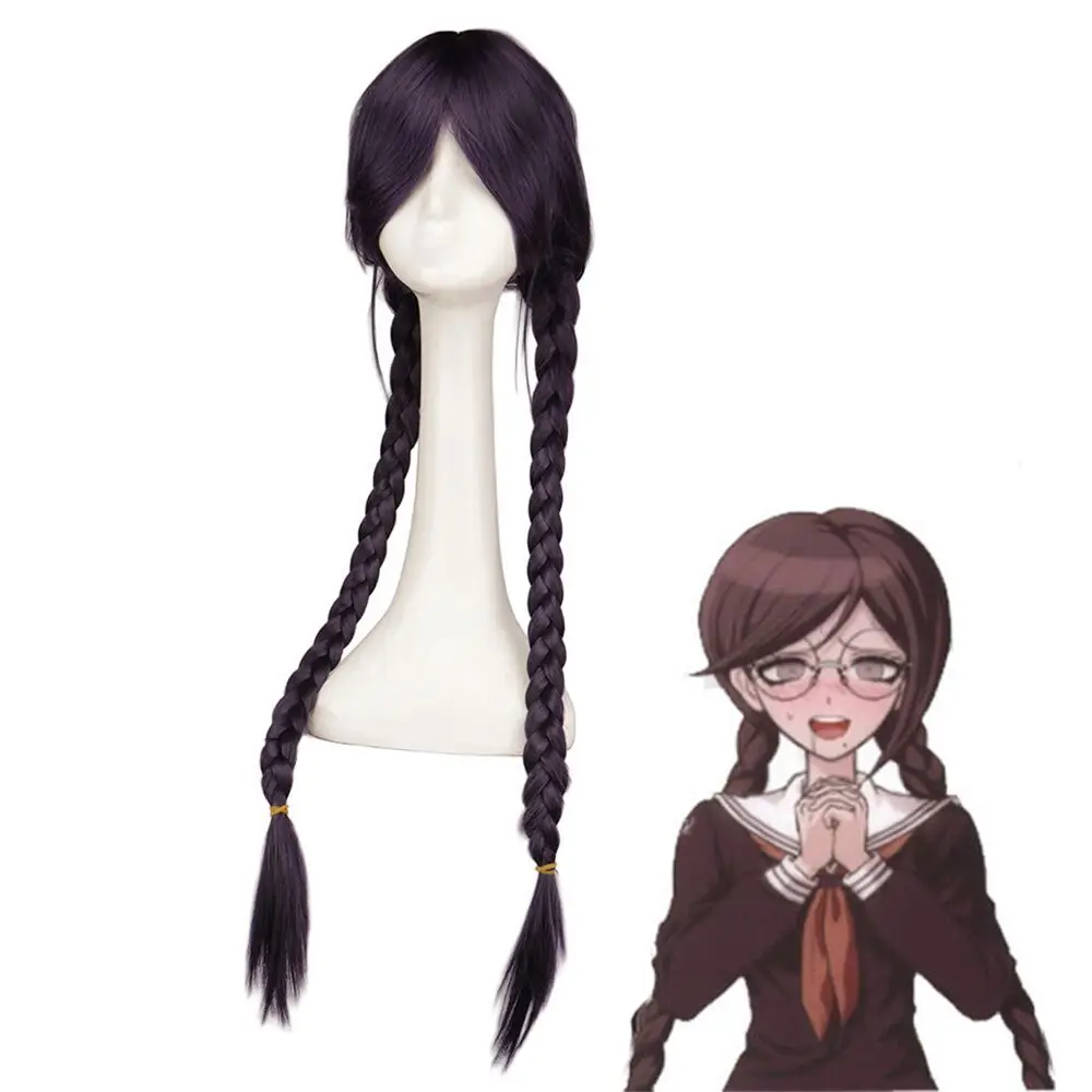 Игра Danganronpa Синтетические волосы в стиле аниме Косплей Toko Fukawa Парик Термостойкие парики из синтетических волос Длинная коса Фиолетовый Черный
Игра Danganronpa Синтетические волосы в стиле аниме Косплей Toko Fukawa Парик Термостойкие парики из синтетических волос Длинная коса Фиолетовый Черный