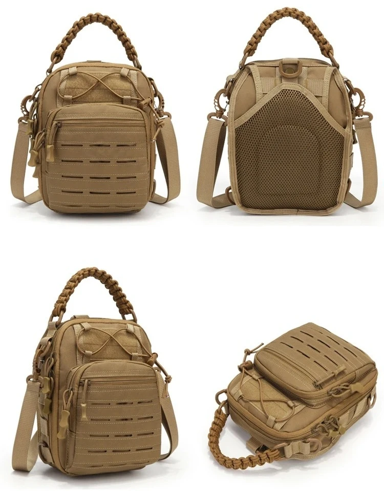 Новая модель: камуфляжная спортивная сумка-слинг через плечо для велоспорта и активного отдыха, маленькая нагрудная сумка для ношения на улице
Новая модель: камуфляжная спортивная сумка-слинг через плечо для велоспорта и активного отдыха, маленькая нагрудная сумка для ношения на улице